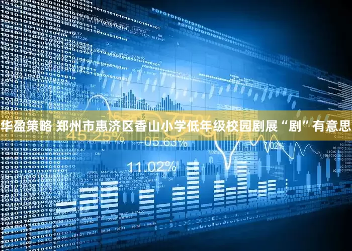 华盈策略 郑州市惠济区香山小学低年级校园剧展“剧”有意思