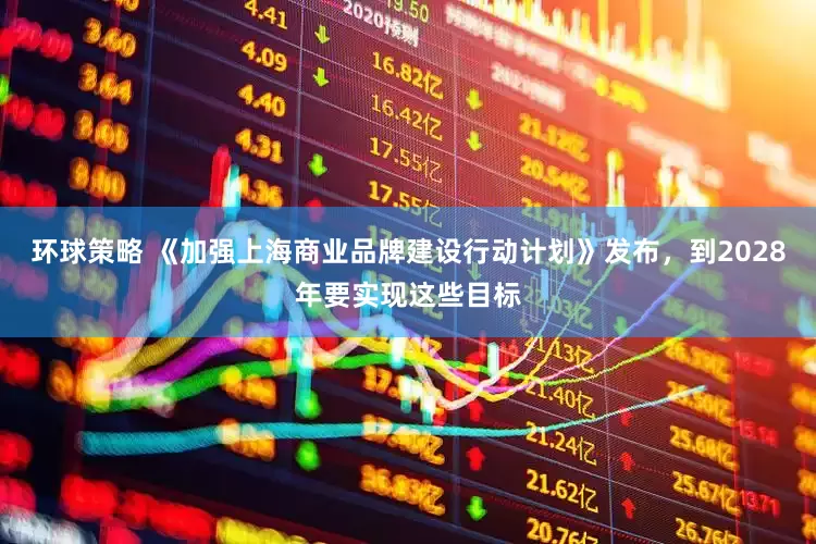 环球策略 《加强上海商业品牌建设行动计划》发布，到2028年要实现这些目标