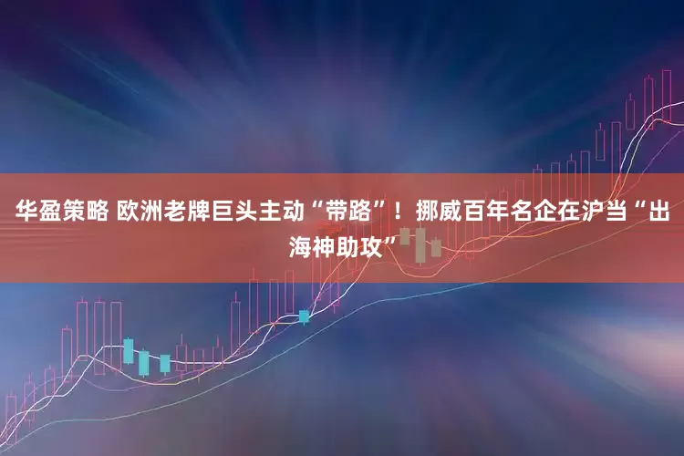 华盈策略 欧洲老牌巨头主动“带路”！挪威百年名企在沪当“出海神助攻”