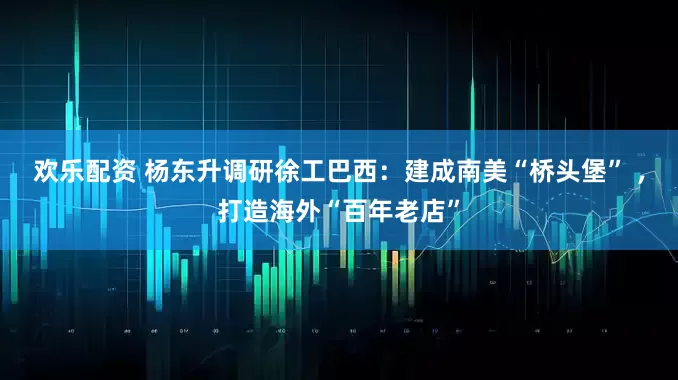 欢乐配资 杨东升调研徐工巴西：建成南美“桥头堡” ，打造海外“百年老店”